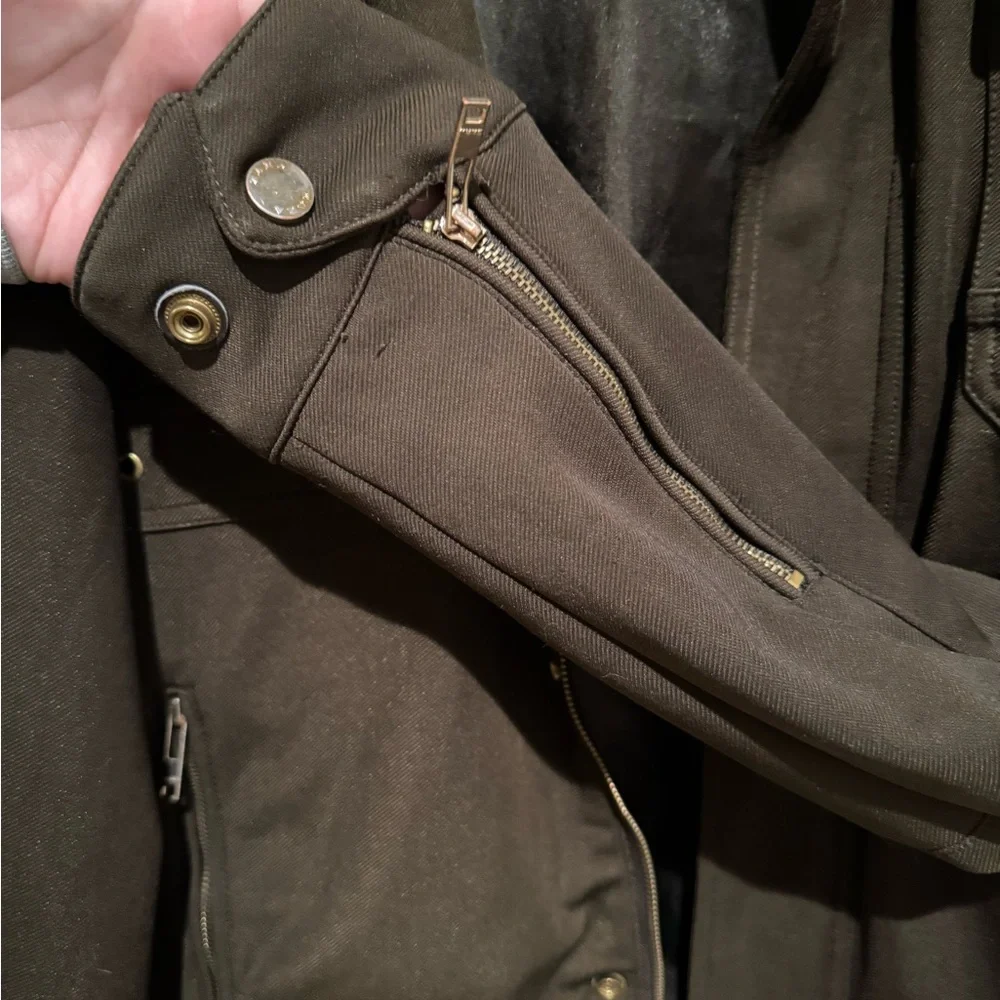 Men's Dark Olive Jacket - Picture 5 of 5